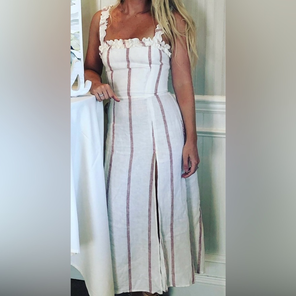 Reformation linen dress